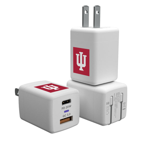 Indiana University Hoosiers Insignia USB A/C Charger