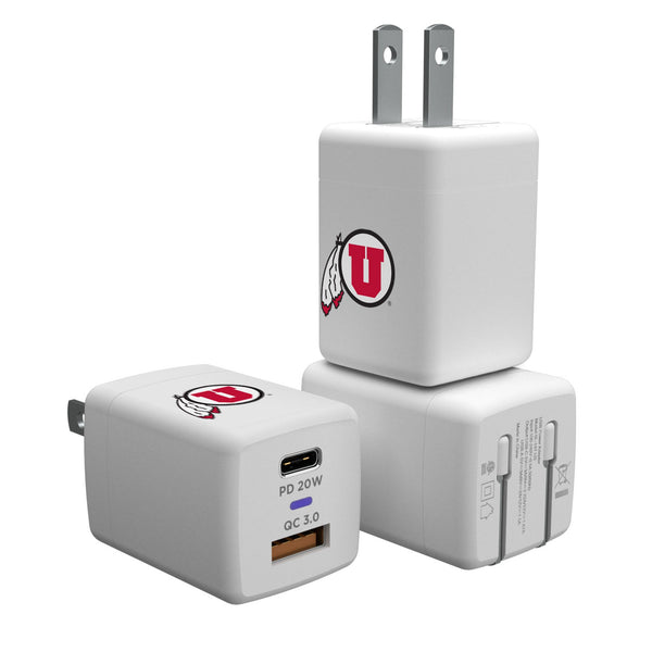 University of Utah Utes Insignia USB A/C Charger