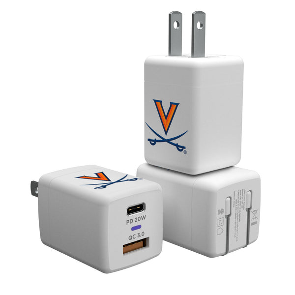 University of Virginia Cavaliers Insignia USB A/C Charger