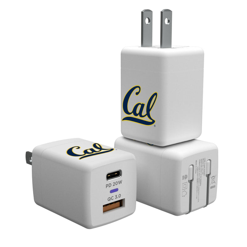 University of California Berkeley Golden Bears Insignia USB A/C Charger