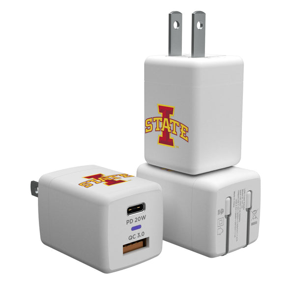 Iowa State University Cyclones Insignia USB A/C Charger