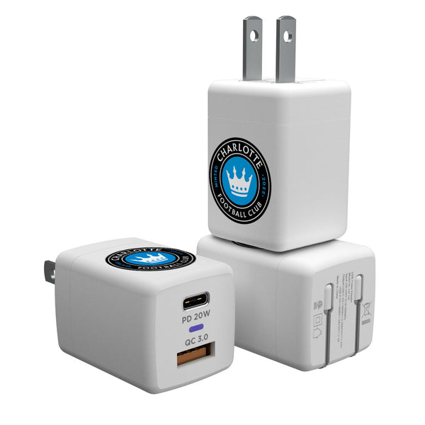 Charlotte FC  Insignia USB A/C Charger