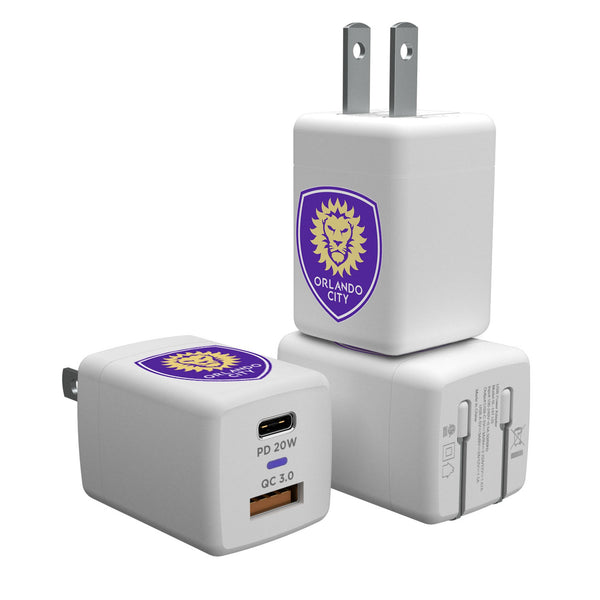 Orlando City Soccer Club  Insignia USB A/C Charger