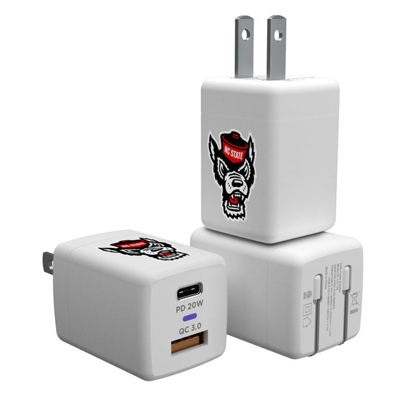 North Carolina State University Wolfpack Insignia USB A/C Charger