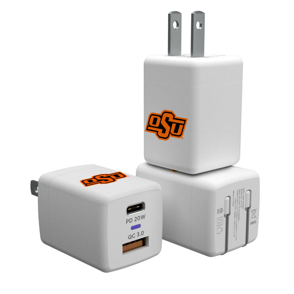 Oklahoma State University Cowboys Insignia USB A/C Charger