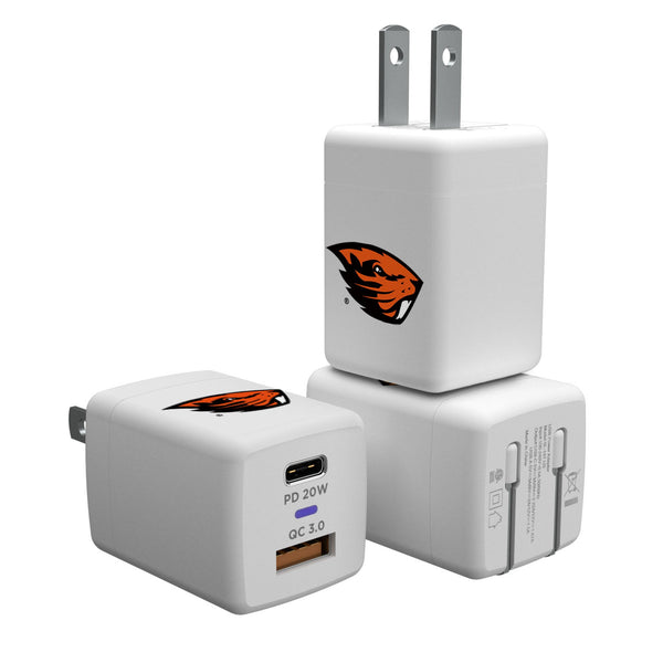 Oregon State University Beavers Insignia USB A/C Charger