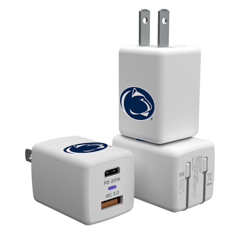 Pennsylvania State University Nittany Lions Insignia USB A/C Charger