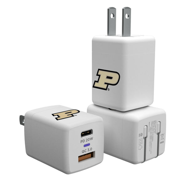 Purdue University Boilermakers Insignia USB A/C Charger