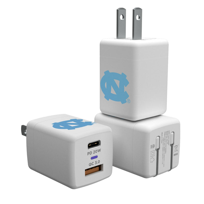 University of North Carolina Tar Heels Insignia USB A/C Charger