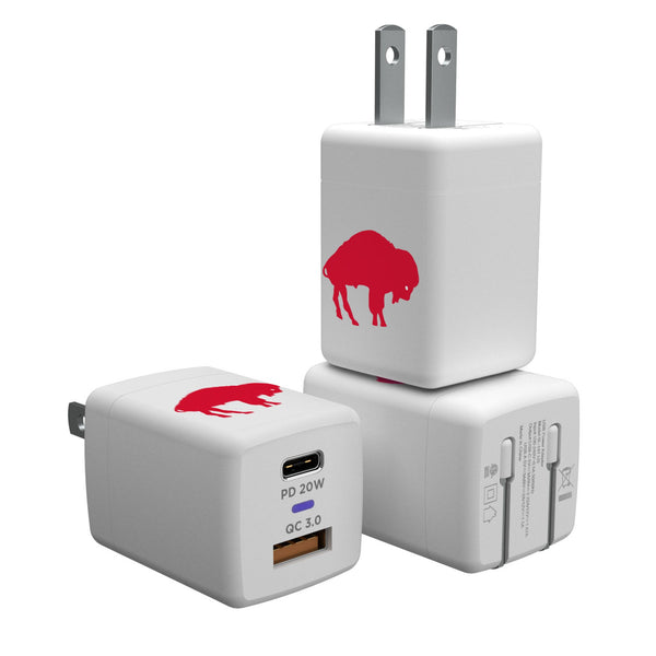 Buffalo Bills Historic Collection Insignia USB A/C Charger