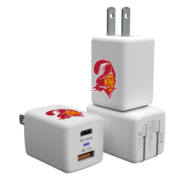 Tampa Bay Buccaneers Historic Collection Insignia USB A/C Charger