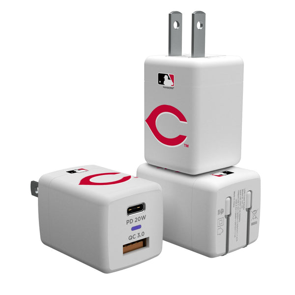 Cincinnati Reds Insignia USB A/C Charger