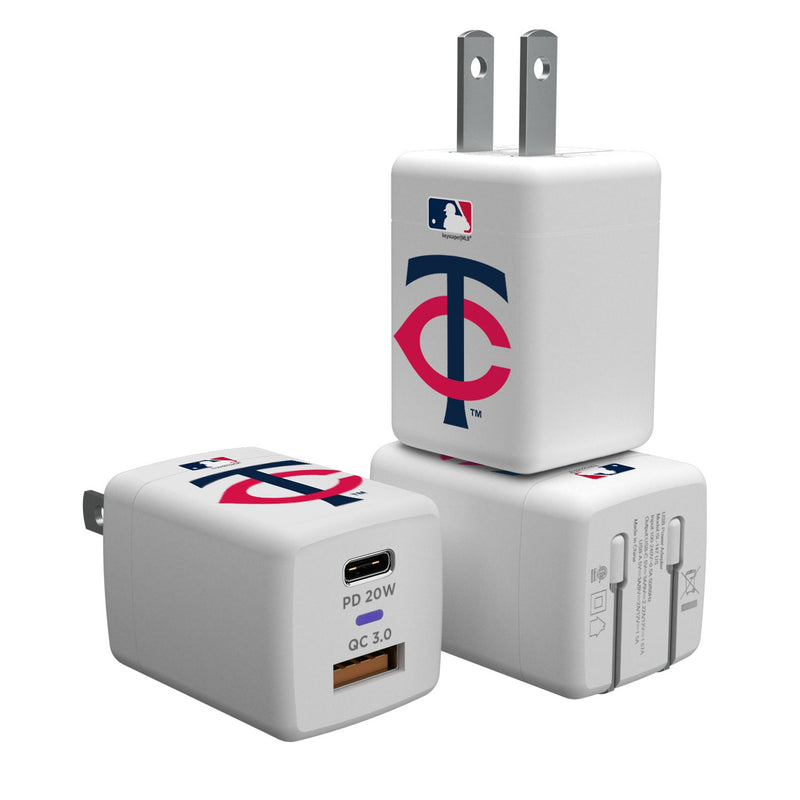 Minnesota Twins Insignia USB A/C Charger