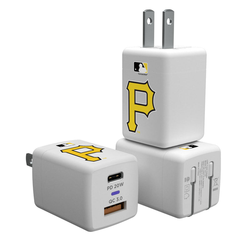 Pittsburgh Pirates Insignia USB A/C Charger