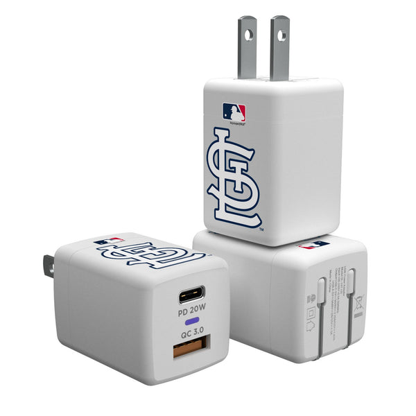 St Louis Cardinals Insignia USB A/C Charger