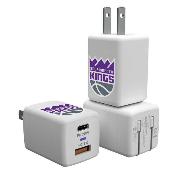 Sacramento Kings Insignia USB A/C Charger