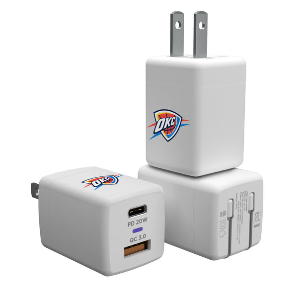 Oklahoma City Thunder Insignia USB A/C Charger