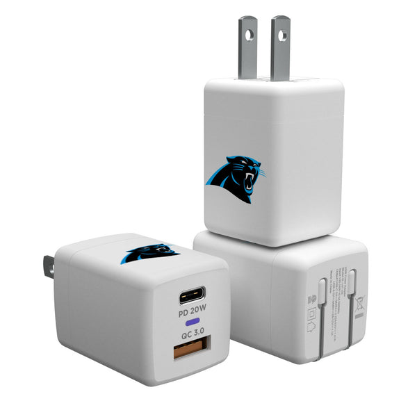 Carolina Panthers Insignia USB A/C Charger