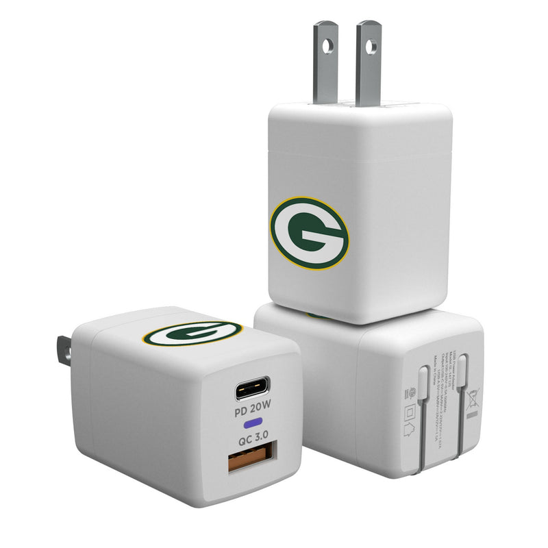 Green Bay Packers Insignia USB A/C Charger