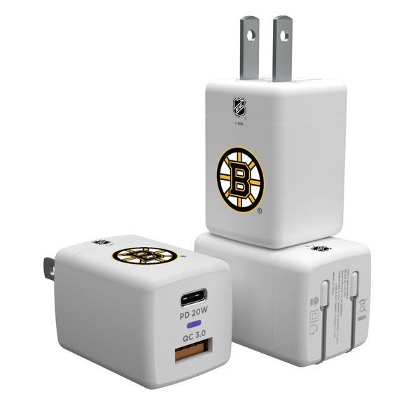 Boston Bruins Insignia USB A/C Charger