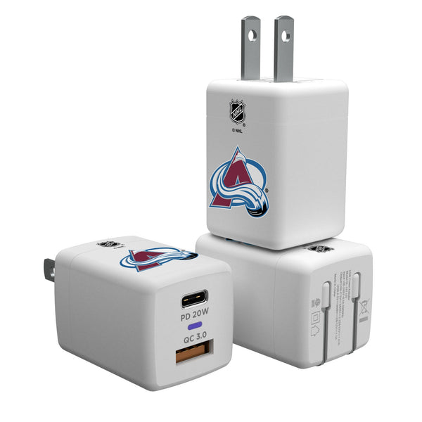 Colorado Avalanche Insignia USB A/C Charger