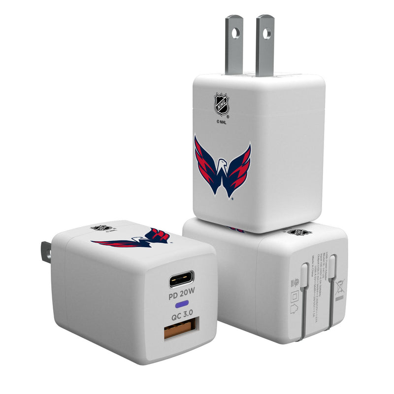 Washington Capitals Insignia USB A/C Charger