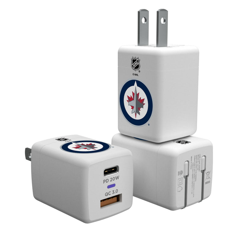 Winnipeg Jets Insignia USB A/C Charger