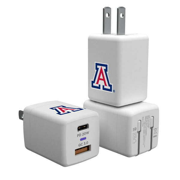 University of Arizona Wildcats Insignia USB A/C Charger