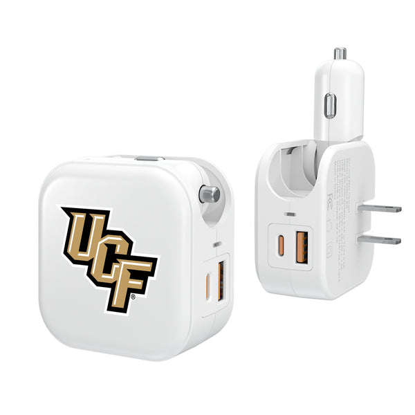 University of Central Florida Golden Knights Insignia 2 in 1 USB Charger