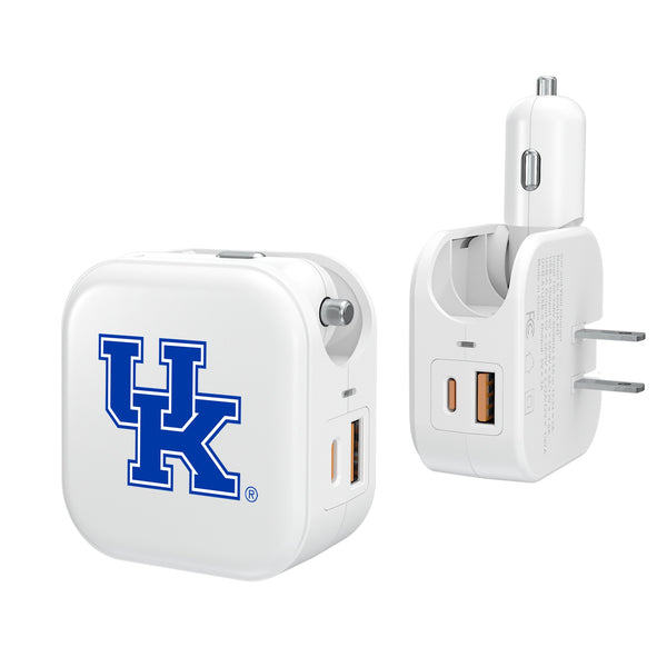 University of Kentucky Wildcats Insignia 2 in 1 USB Charger