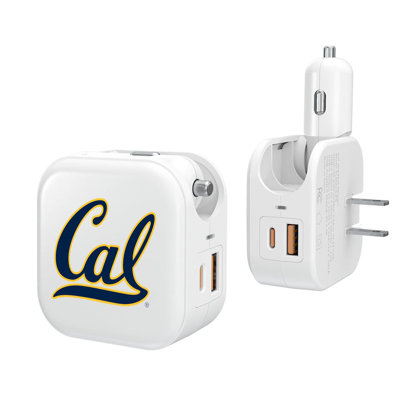 University of California Berkeley Golden Bears Insignia 2 in 1 USB Charger