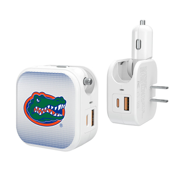 University of Florida Gators Linen 2 in 1 USB Charger