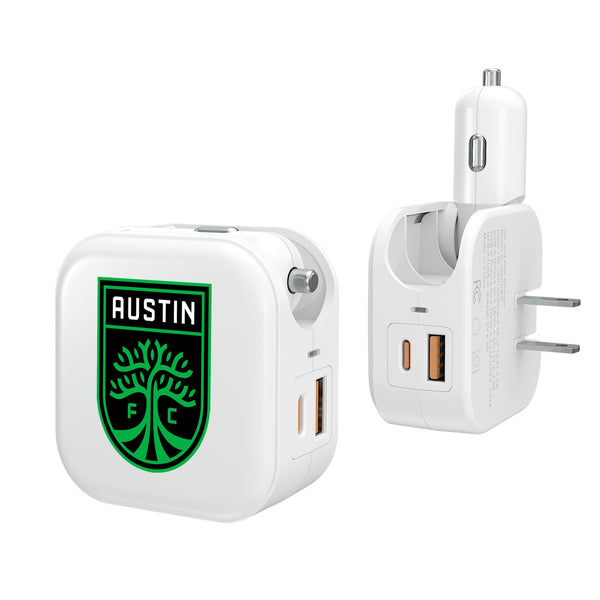 Austin FC  Insignia 2 in 1 USB Charger