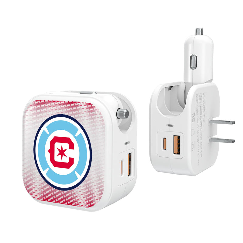 Chicago Fire  Linen 2 in 1 USB Charger