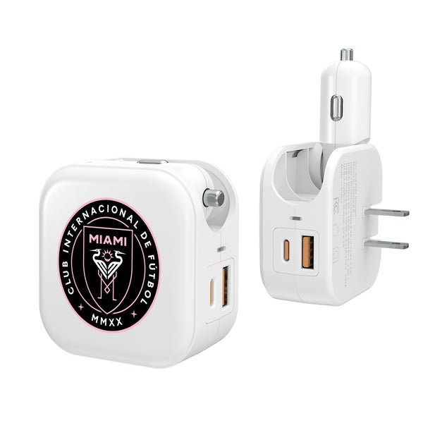 Inter Miami CF  Insignia 2 in 1 USB Charger