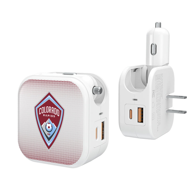 Colorado Rapids  Linen 2 in 1 USB Charger