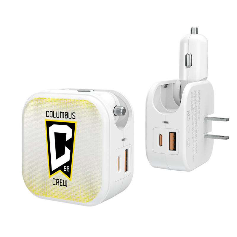 Columbus Crew  Linen 2 in 1 USB Charger