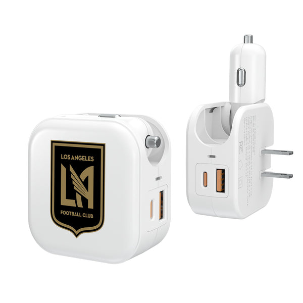 Los Angeles Football Club   Insignia 2 in 1 USB Charger