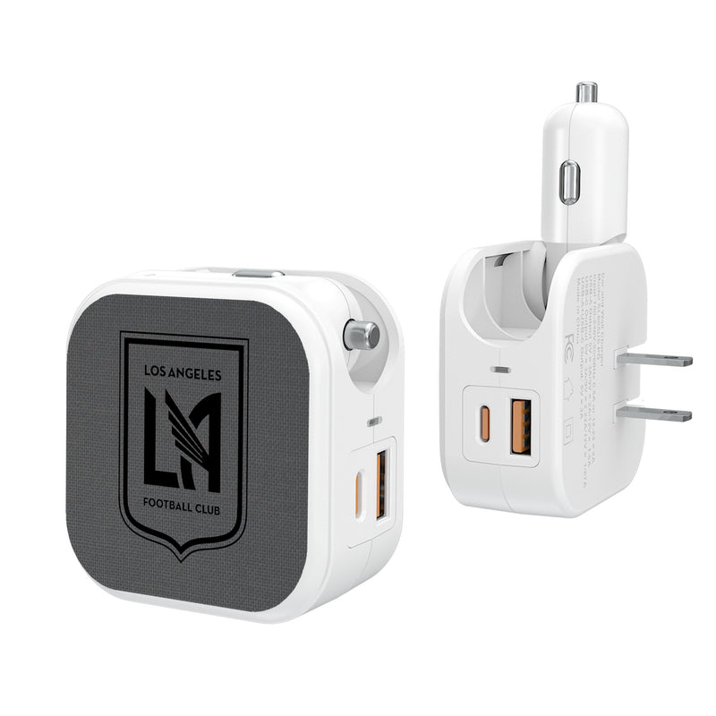 Los Angeles Football Club   Solid 2 in 1 USB Charger