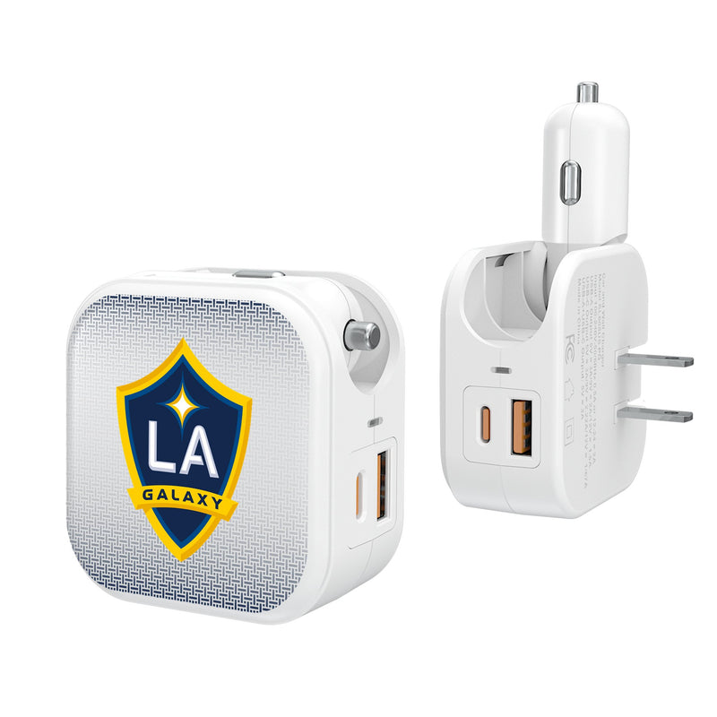 LA Galaxy  Linen 2 in 1 USB Charger