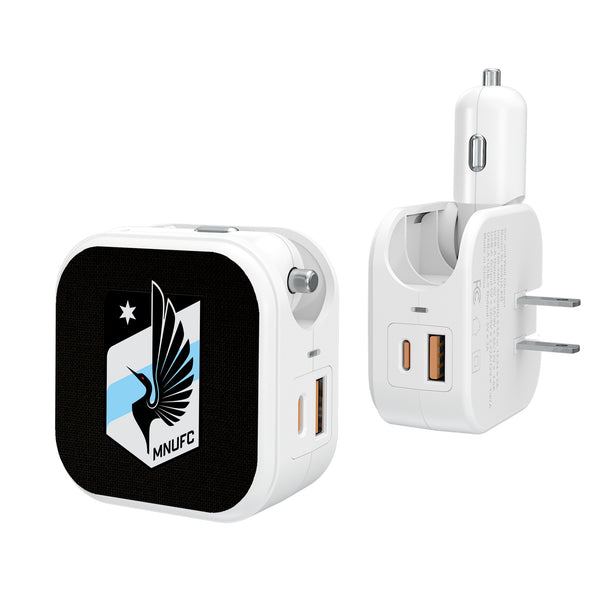 Minnesota United FC   Solid 2 in 1 USB Charger