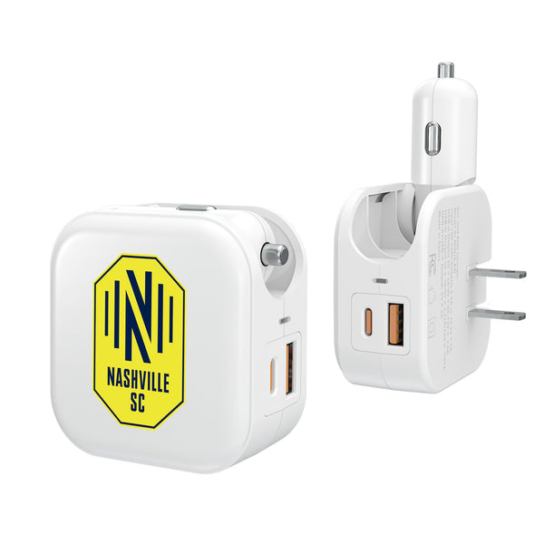 Nashville SC  Insignia 2 in 1 USB Charger