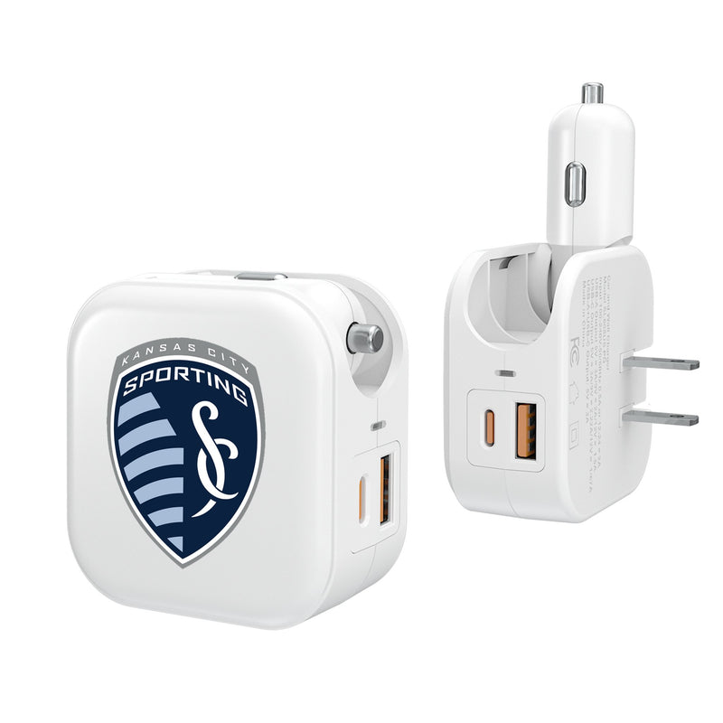 Sporting Kansas City   Insignia 2 in 1 USB Charger