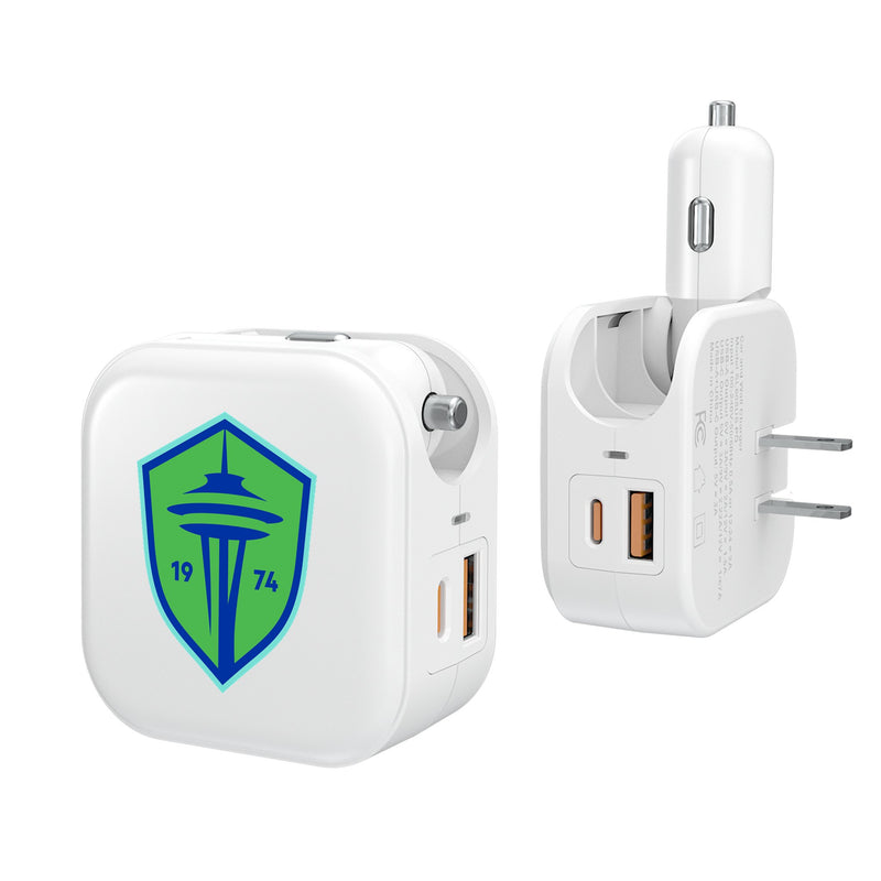 Seattle Sounders FC   Insignia 2 in 1 USB Charger