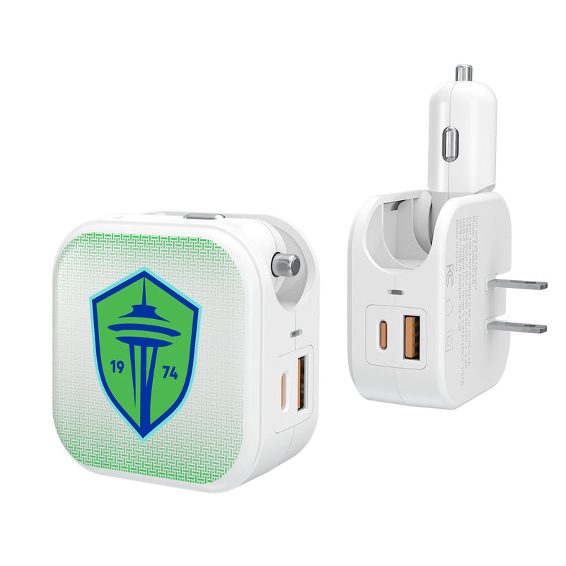 Seattle Sounders FC   Linen 2 in 1 USB Charger