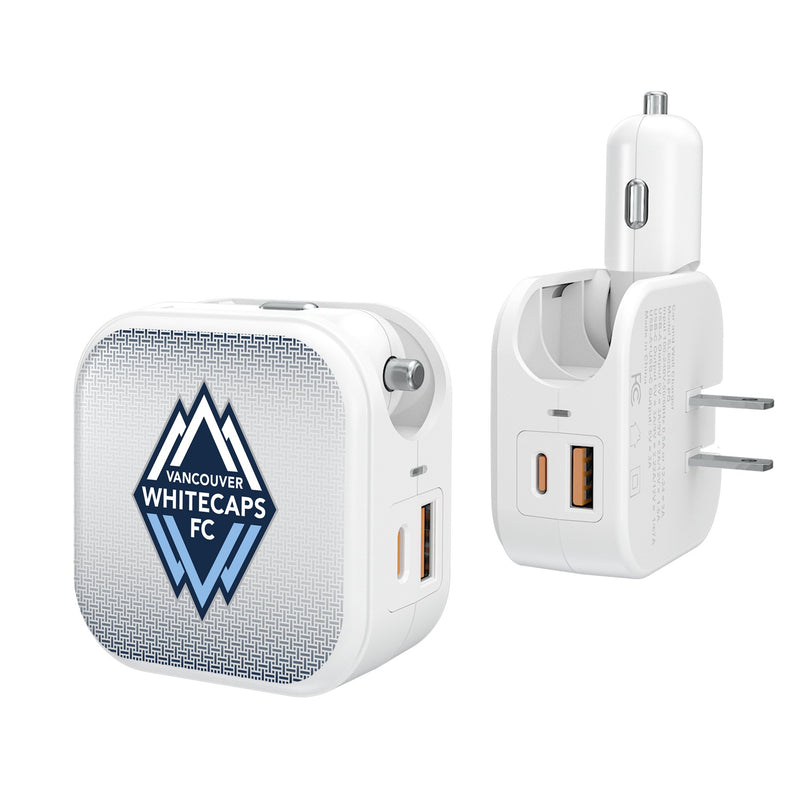 Vancouver Whitecaps   Linen 2 in 1 USB Charger