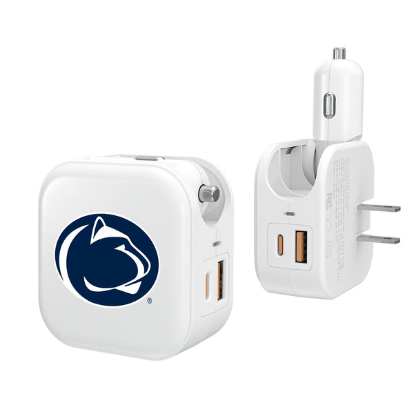 Pennsylvania State University Nittany Lions Insignia 2 in 1 USB Charger