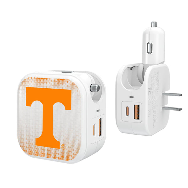 University of Tennessee Volunteers Linen 2 in 1 USB Charger