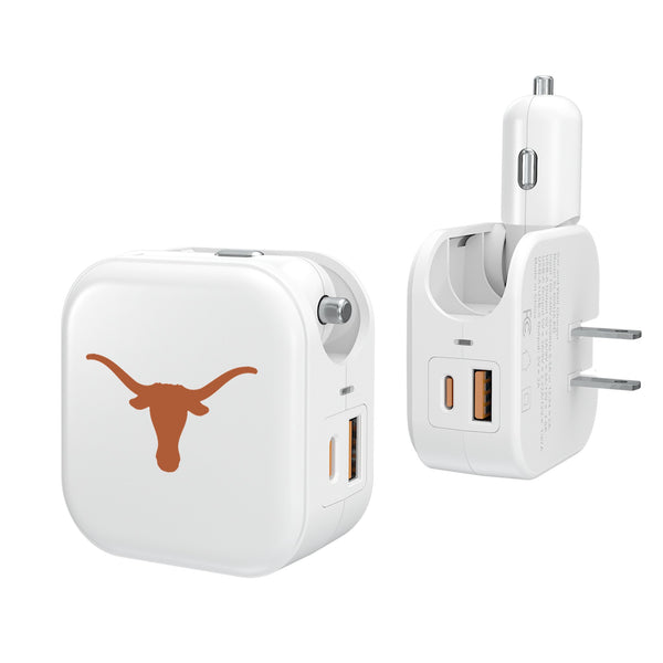 University of Texas Longhorns Insignia 2 in 1 USB Charger