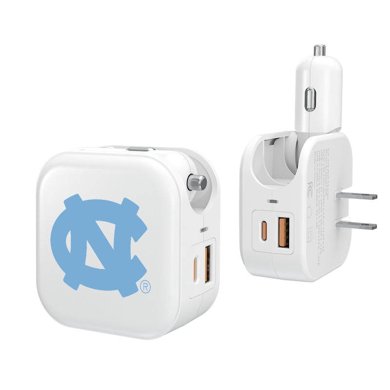 University of North Carolina Tar Heels Insignia 2 in 1 USB Charger